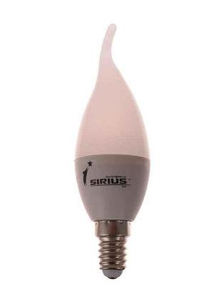 Лампа 3204 g-лампа led 1-ls-3204 са37 6w-4000k-e14 тм sirius