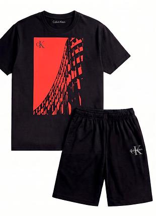 Комплект шорти+футболка calvin klein