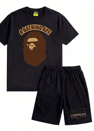 Комплект шорти+футболка bape