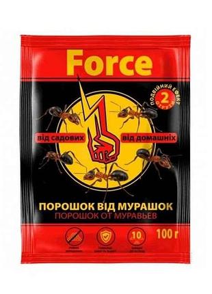 Порошок от муравьи 100г тм force