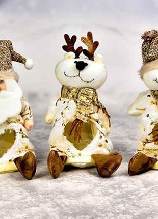 Новогодний мешок для подарков santaco 12*22см r30923 тм stenson