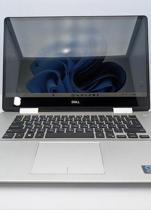 Ноутбук dell inspiron 7586 / intel core i5-82650u 4(8) ядра /8gb-ddr4/200gb-ssd/intel uhd graphics /15.6"сенсорний екран fhd ips