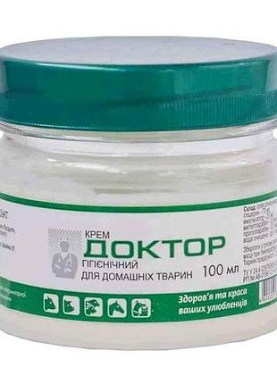 Крем 100мл доктор гігієнічний для домашніх тварин банка тм продукт