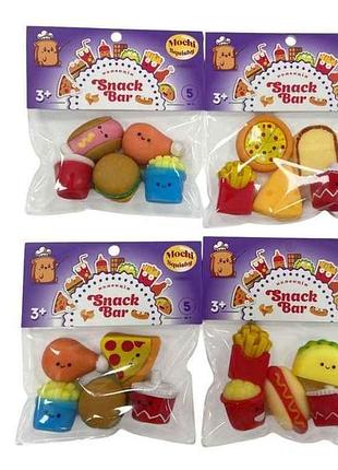 Сквиш коллекционный в наборе mochi squishy снек бар t25003 тм monstergum