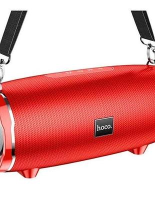 Портативна колонка hc5 15wx2/bt5.0/usb/aux/microsd/fm/3600mah 292х139х132см червона тм hoco