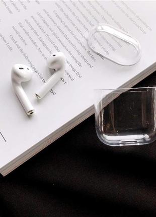 Прозрачный чехол для apple airpods2 фото