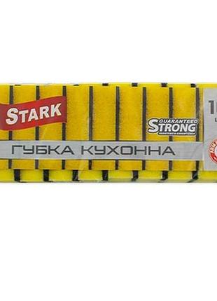 Губка кухонная strong 10шт тм stark