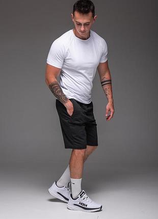 Мужские шорты nike серые 5