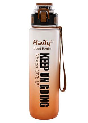Бутылка для воды haily keep on going hl-8102 1000мл цвета в ассортименте