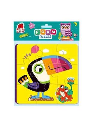Пазли foam puzzles 2in1 birds rk6050-03 тм vladi toys