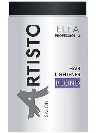 Пудра освітлююча для волосся elea professional artisto lightener blond 500 г