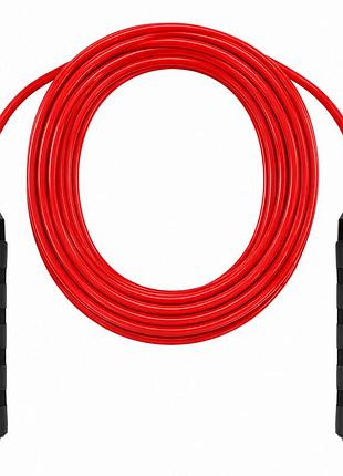 Скакалка командна довга для групових тренувань з pvc-джгутом aopi ap-3007 7м кольори в асортименті
