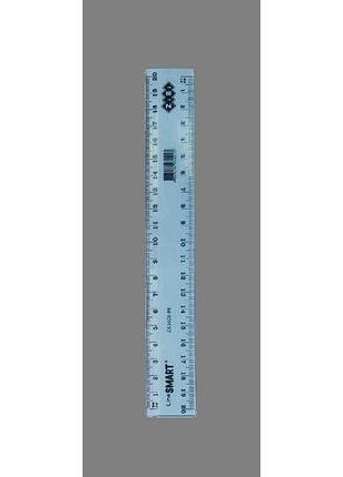 Линейка пластиковая 20 см., тонированная, ассорти zb.5608-99 тм zibi