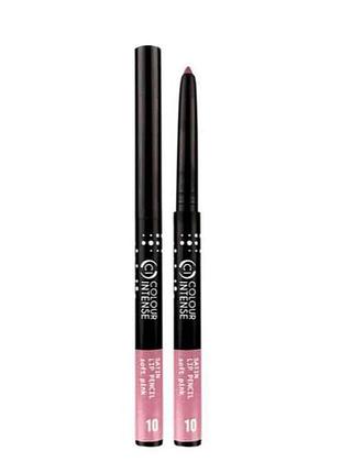 Карандаш д/губ (механ)satin10 нежно-розовый тм colour intense