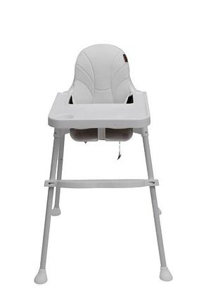 Стул для кормления ребенка 2 в 1 velano basic, white