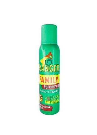 Аэрозольное репеллентное средство family 150мл тм ranger