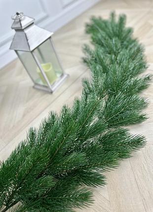 Гирлянда хвойная литая pine mini 2 м зеленая
