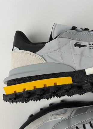 Lacoste elite active pale grey black 3