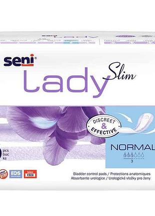 Прокладки урологічні 20шт lady slim normal 3крап тм seni