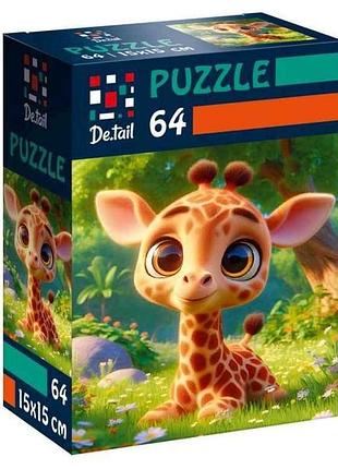 Пазли малий жираф dt1234-13 тм vladi toys