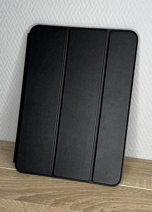 Шкіряний чохол книжка для ipad air 13 дюймів 2024/25/26 року, колір чорний