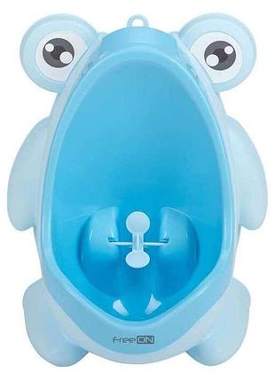 Детский горшок для мальчика freeon happy frog, blue
