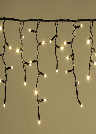 Вулична гірлянда бахрома xmas ww-2 led 120 3.3 line short curtain теплий білий
