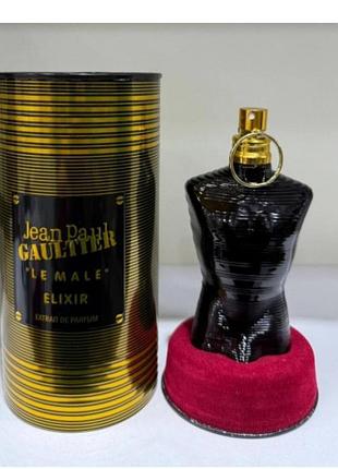 Парфюмированная вода jean paul gaultier le male elixir extrait de parfum 125 мл.элитные.