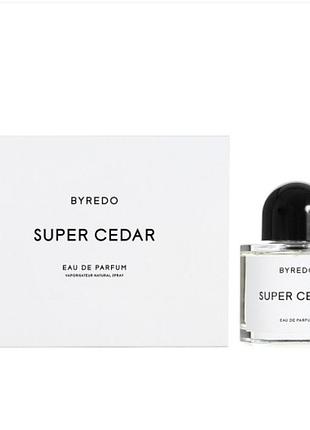Парфумована вода byredo super cedar 100 мл,унисекс