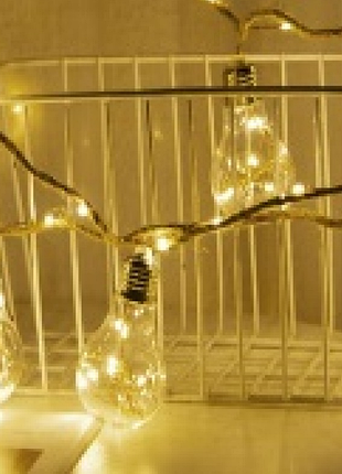 Гірлянда лампа едісона 75led 2,5м колір led-білий 220v rd-9009