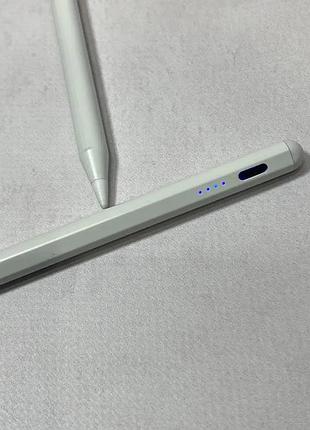 Универсальный стилус pencil 3-го поколения active touch для android ios windows, белый 6
