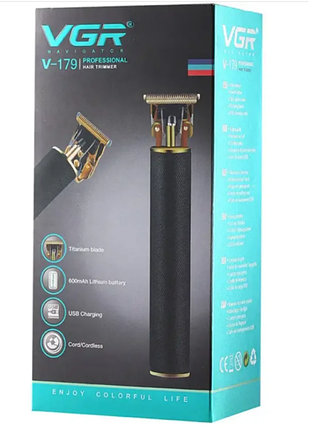 Триммер для волос на usb бритва для мужчин триммер для бороды vgr v-179