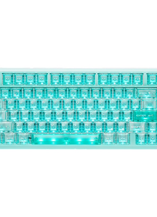 Игровая механическая клавиатура atk rs7 air he / 8k / 75% / hot-swap / iceblade switch / stellar lake green / зеленый