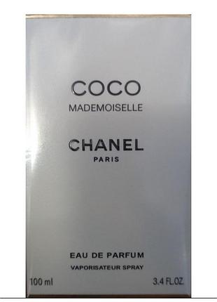 Парфюмированная вода chanel coco mademoiselle 100 мл.елитные.