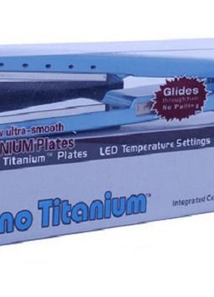 Утюжок для выпрямления волос. плойка nano titanium pro (450°f) многофункциональный стайлер