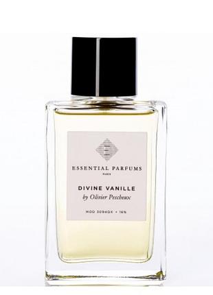 Парфумована вода essential parfums divine vanille 100 мл,унисекс