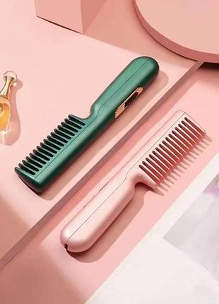 Электрическая расческа выпрямитель для волос usb hair comb ly-297
