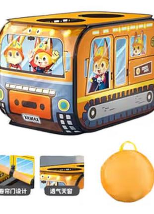 Детская игровая палатка kids indoor outdoor playhouse yellow