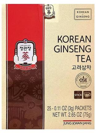 Чай из красного корейского женьшеня 25 пак.jungkwanjang