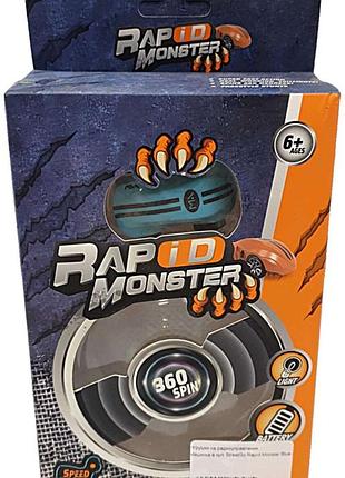 Іграшка на радіокеруванні б/у машинка в кулі streetgo rapid monster blue (sgcibrmb02)