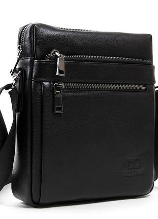 Podium сумка мужская планшет кожа bretton 3687-4 black