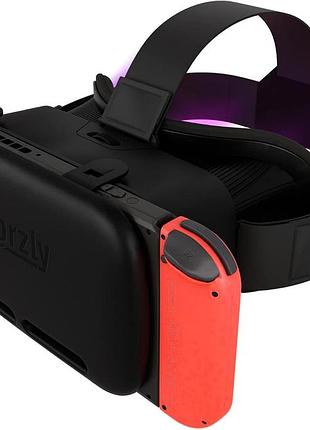 Vr-гарнітура для nintendo switch orzly регульована гарнітура віртуальної реальності для консолей