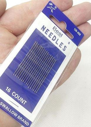 120-028 иглы для ручного шитья needles