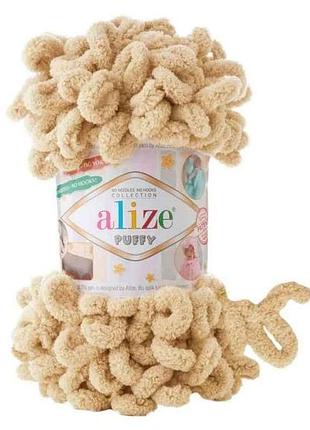 Пряжа puffy 95 5шт/уп 100% микрополиэстер 100г 9.2м тм alize