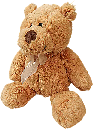 Б/у blokker let's play knuffel teddy - 22 cm