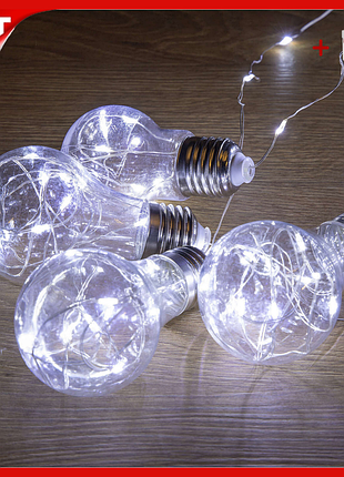 Гирлянда rd-9010 лампа эдисона 75 led 2.5 м белый 2