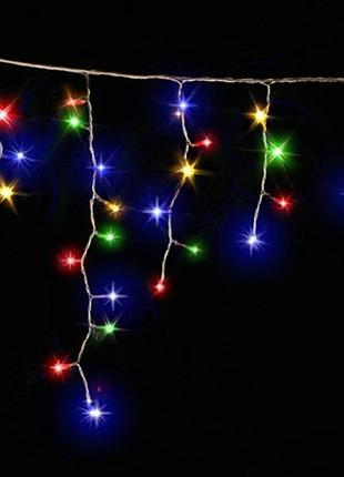 Вулична гірлянда бахрома xmas m-1 led 120 3.3 line short curtain rgb