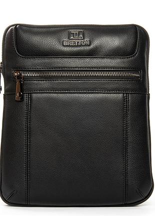 Podium сумка мужская планшет кожа bretton 3862-3 black