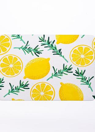 Коврик универсальный диатомитовый lemony 58*38 см прямоугольный yiwu hp-42-214