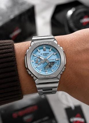 Чоловічий наручний годинник casio g-shock gm-2110 tiffany